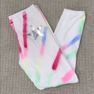 Aqua Lauren Moshi Joggers